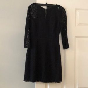 Jack Wills Black Lace Dress